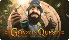 Gonzo's Quest by NetEnt at Aztec Paradise